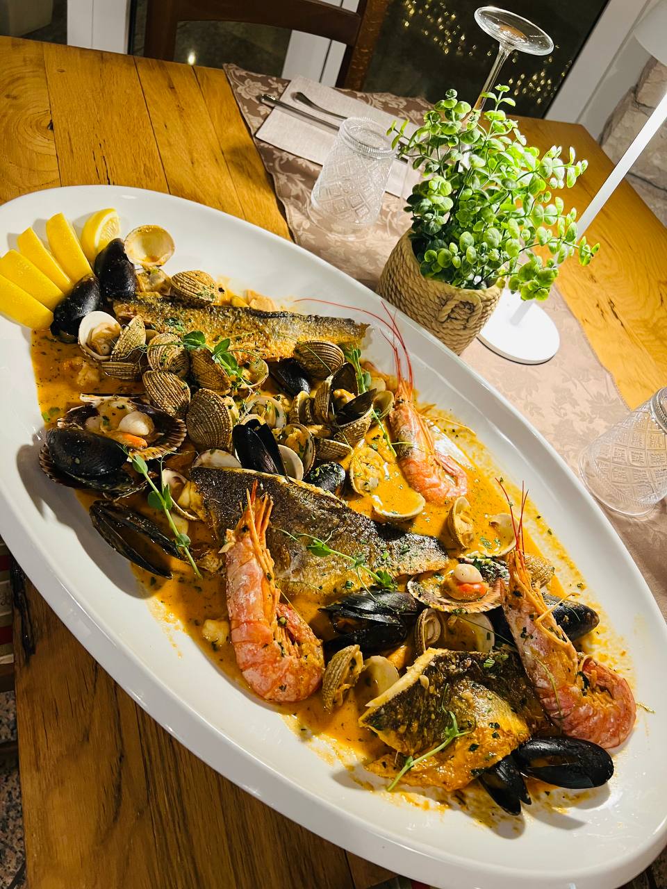 Signature seafood at Konoba Pikado